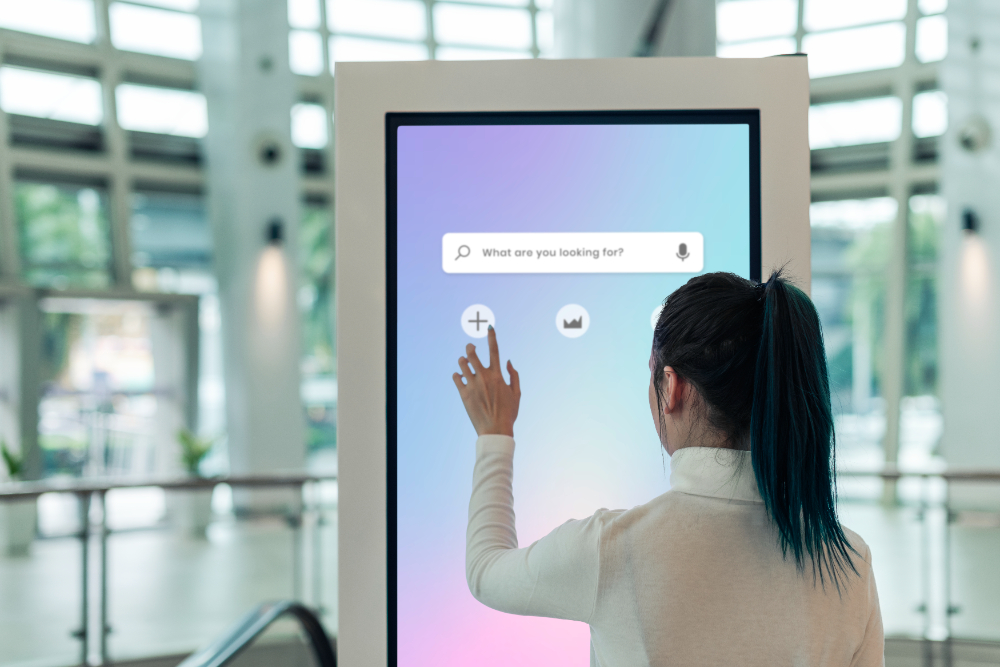 Interactive digital signage